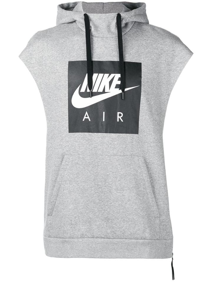 Nike Air Sleeveless Hoodie - Grey