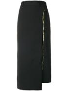Haider Ackermann Asymmetrical Mid-length Skirt - Black