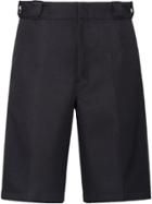 Prada Gabardine Bermuda Shorts - Black