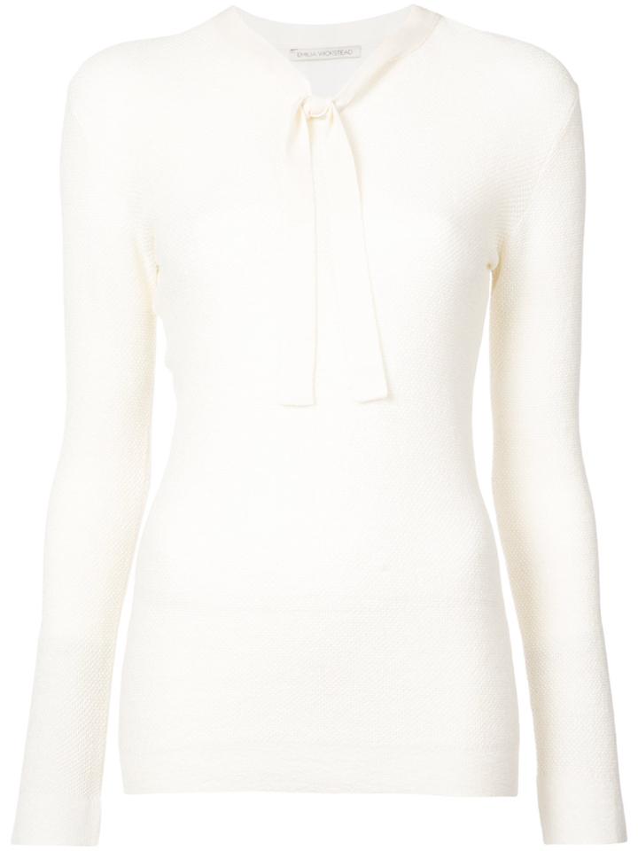 Emilia Wickstead Henrika Sweater - White