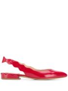 Chloé Pointed Slippers - Red