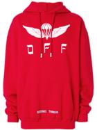 Off-white Seeing Things Hoodie - Red