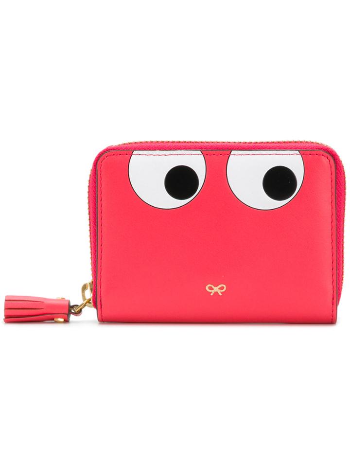 Anya Hindmarch Eyes Wallet - Pink & Purple