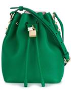 Dolce & Gabbana Small 'claudia' Bucket Shoulder Bag, Women's, Green