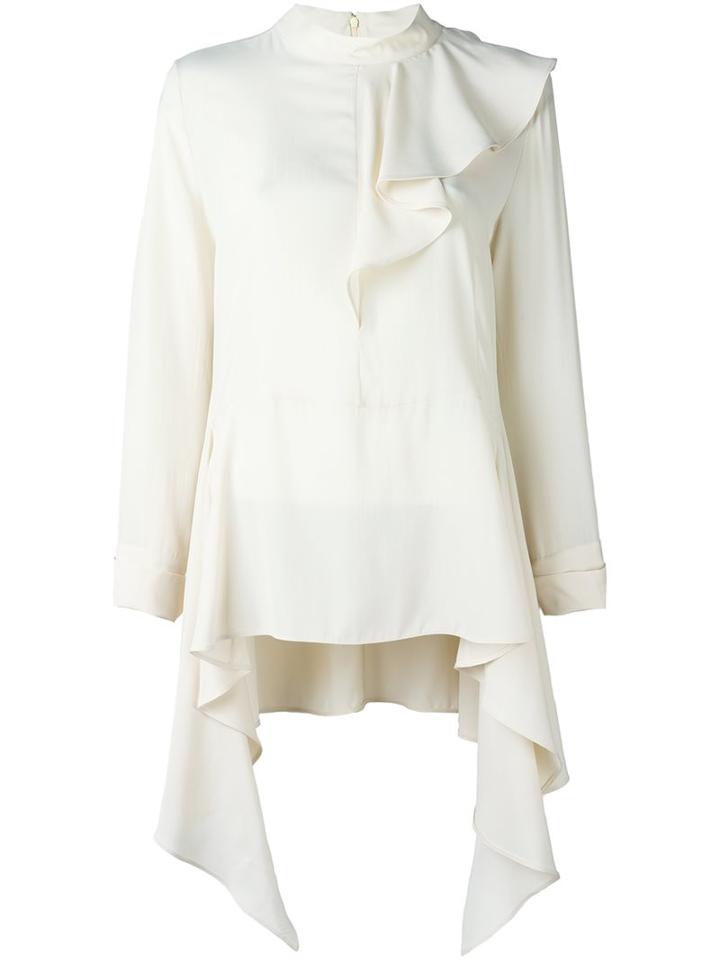 Marni Cascading Ruffle Blouse
