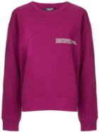 Calvin Klein 205w39nyc Embroidered Sweatshirt - Purple