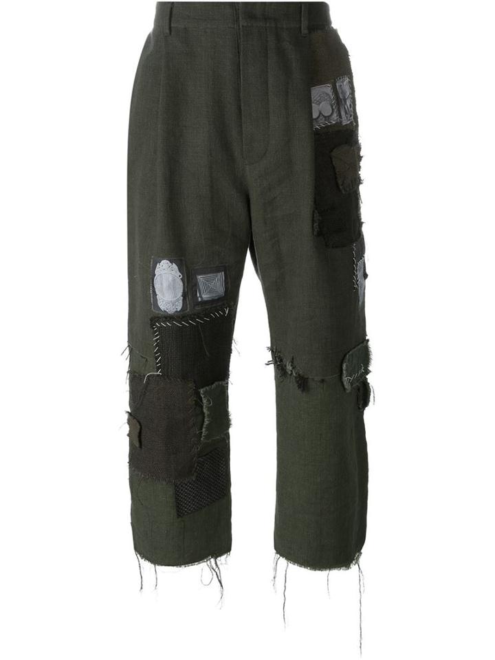 Heikki Salonen Chinos With Workwear Patches