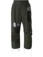 Heikki Salonen Chinos With Workwear Patches