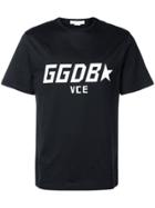 Golden Goose Deluxe Brand Branded T-shirt - Black