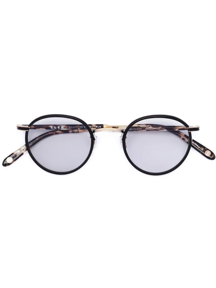 Garrett Leight Garrett Leight X Want Les Essentiels Sunglasses - Brown