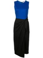 Dvf Diane Von Furstenberg Colour Block Sheath Dress - Black