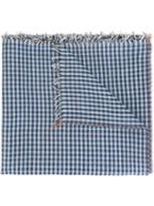 Massimo Alba Checked Scarf