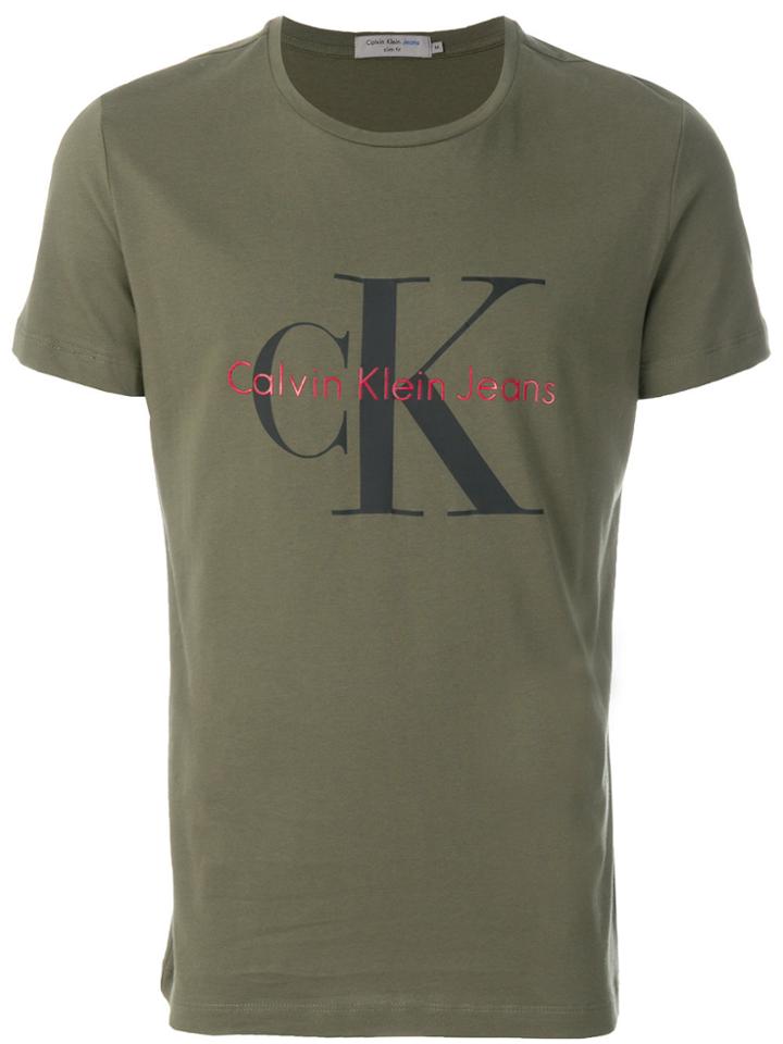Calvin Klein Jeans Tamasy Slim T-shirt - Green