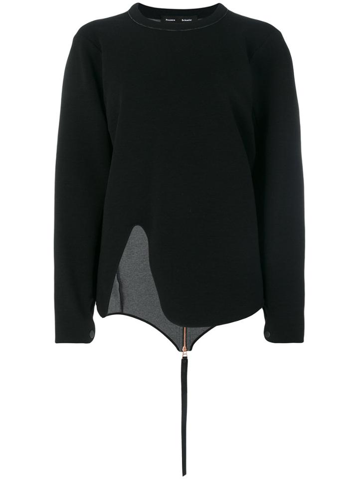 Proenza Schouler Raised Hem Jumper - Black