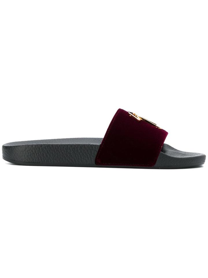 Giuseppe Zanotti Design Brett Logo Slides - Red