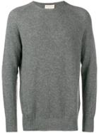 Ma'ry'ya Round Neck Sweater - Grey
