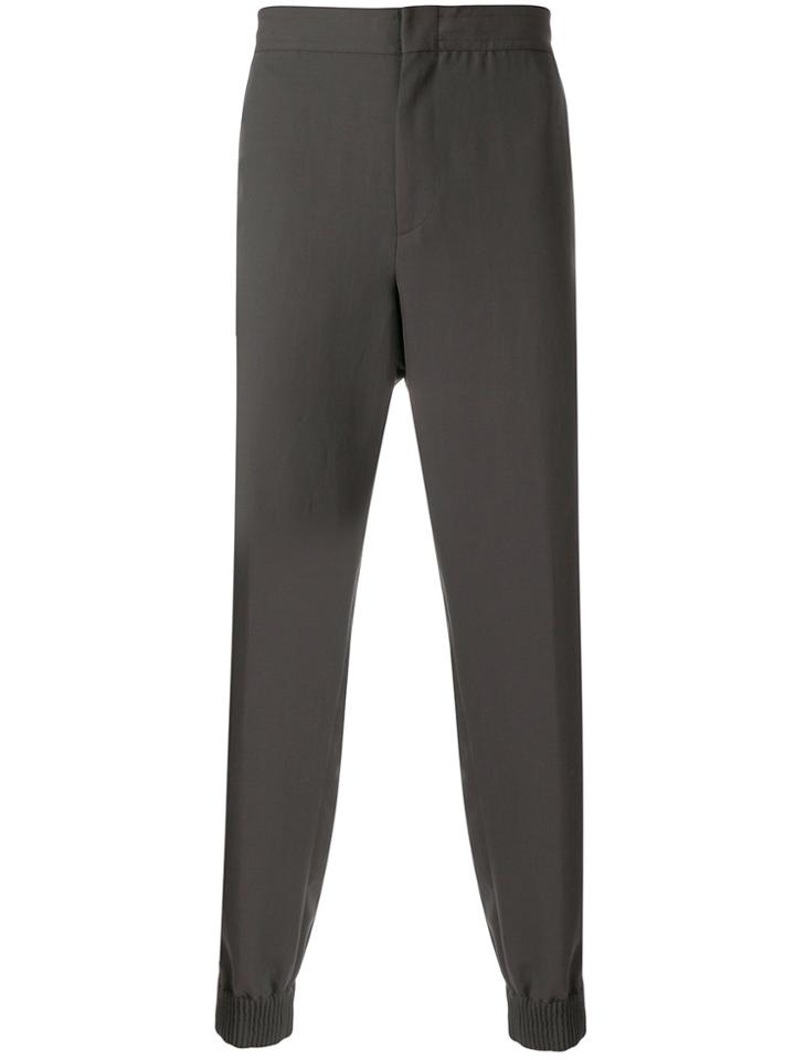 Ermenegildo Zegna Couture Fitted Polo Shirt - Grey