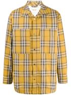 Fear Of God Plaid Flannel Shirt Jacket - Yellow