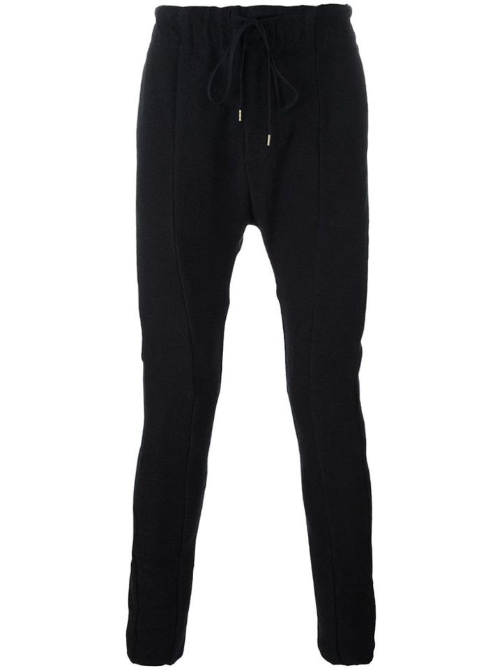 The Viridi-anne Drop Crotch Pants - Black