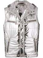 Balmain Padded Gilet - Silver