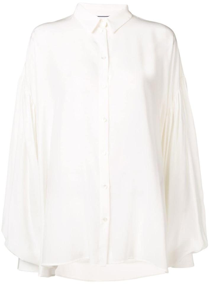 Redemption Oversized Long-sleeve Shirt - White