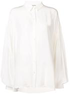 Redemption Oversized Long-sleeve Shirt - White