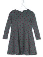 Il Gufo Polka Dot Knitted Dress, Girl's, Size: 10 Yrs, Grey