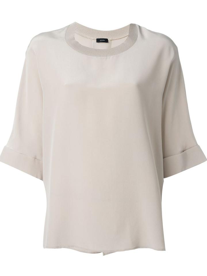 Joseph Spruce Cdc Blouse, Women's, Size: 36, Nude/neutrals, Silk