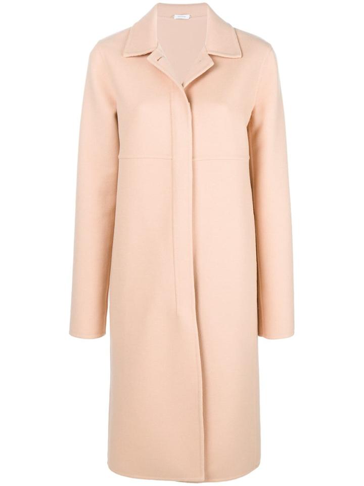 Jil Sander Single Breasted Coat - Nude & Neutrals