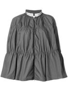 Fabiana Filippi Flared Waterproof Cloak - Grey