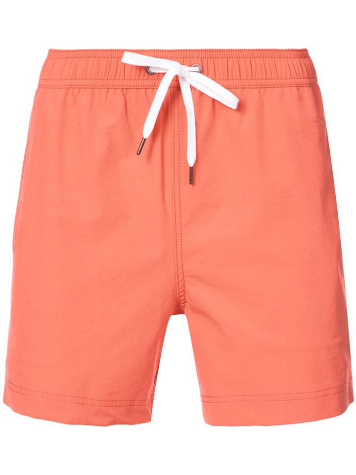 Onia Charles 5 Swim Trunks - Yellow & Orange