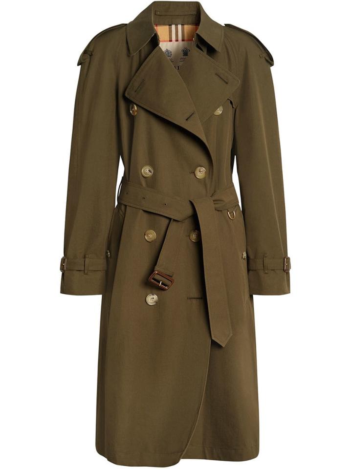 Burberry The Westminster Heritage Trench Coat - Green