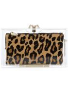 Charlotte Olympia See-through Clutch - Nude & Neutrals