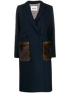 Ava Adore Tahiti Fitted Coat - Blue