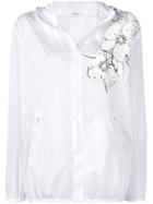 P.a.r.o.s.h. Floral Embellished Jacket - White