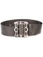 Arthur Avellano Metal Buckle Belt - Grey