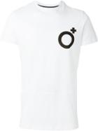 Blood Brother Logo Print T-shirt, Men's, Size: Xs, White, Cotton