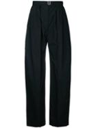 Lemaire - Slouch Tailored Trousers - Women - Cotton - 38, Black, Cotton