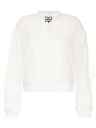 Aula Embroidered Jacket - White