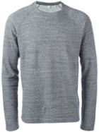 Aspesi Crew Neck Sweatshirt, Men's, Size: Large, Grey, Cotton