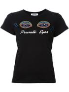 Yazbukey Private Eyes Print T-shirt