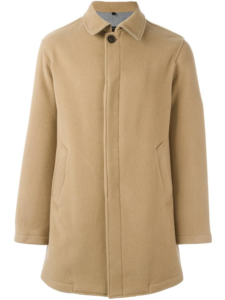 Tonello Mac Coat, Men's, Size: Medium, Nude/neutrals, Polyamide/cashmere/virgin Wool