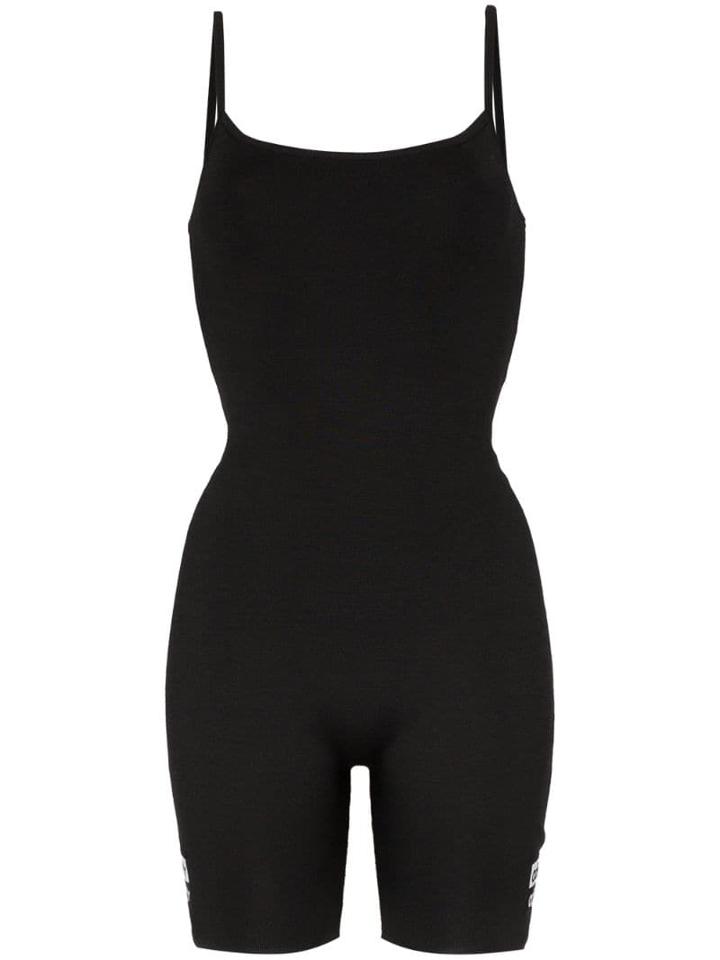 Adidas Logo Cycling Bodysuit - Black