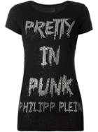 Philipp Plein Bitch From Hell T-shirt, Women's, Size: M, Black, Cotton/polyester
