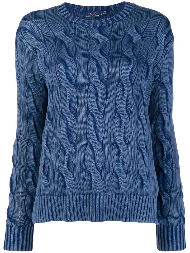 Polo Ralph Lauren Longsleeved Knitted Top - Blue