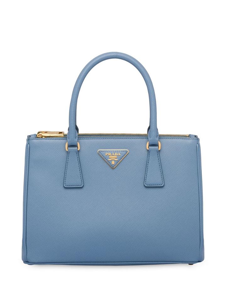 Prada Galleria Small Saffiano Leather Bag - Blue