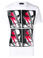 Dsquared2 Graphic Mosaic T-shirt - White