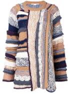 Stella Mccartney Eyewear Chunky Knit Sweater - Neutrals