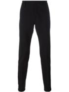 Dondup 'gaubert' Tapered Trousers, Men's, Size: 34, Black, Viscose/polyamide/spandex/elastane