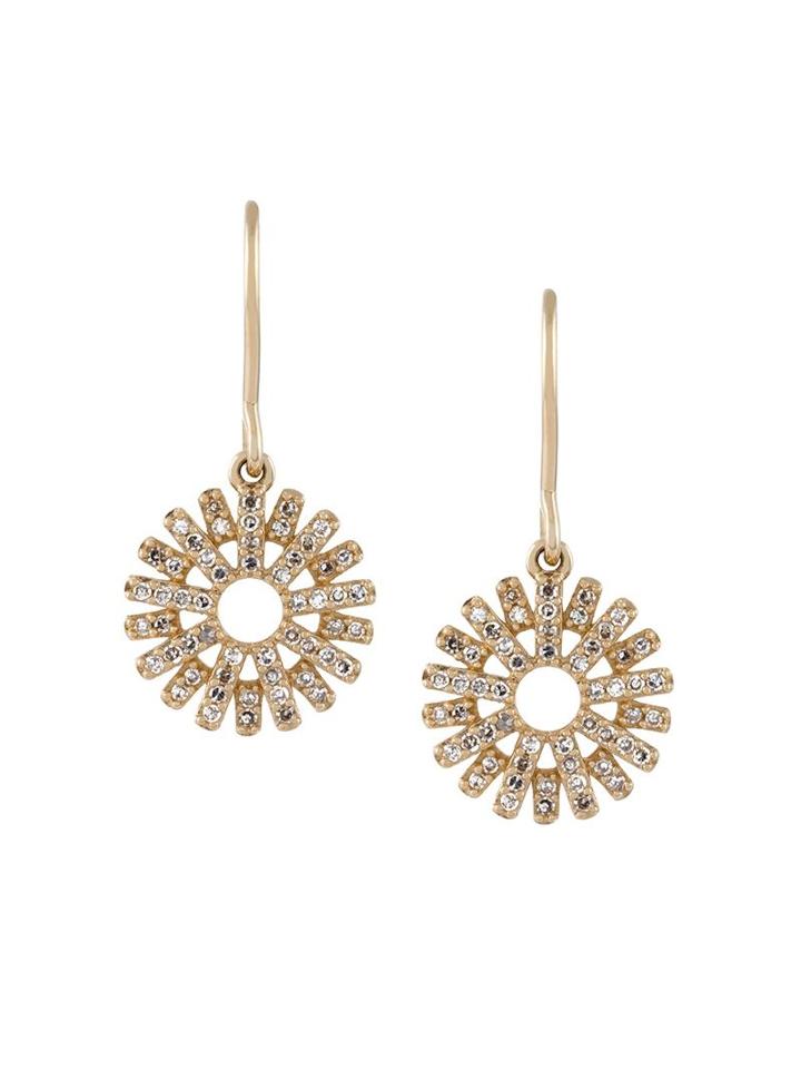Astley Clarke 'rising Sun' Diamond Drop Earrings